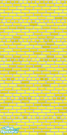 Sims 2 — Rising Lemon Wall - Brick by simtorrents — This collection of walls and floors will take any room from gloomy to