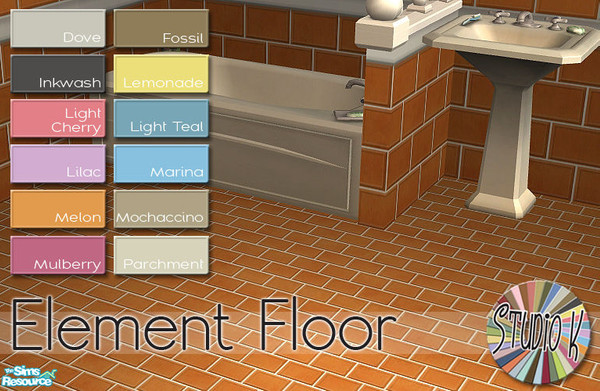 Sims 2 — Studio K Element Floor_02 by StudioKhagerks — 