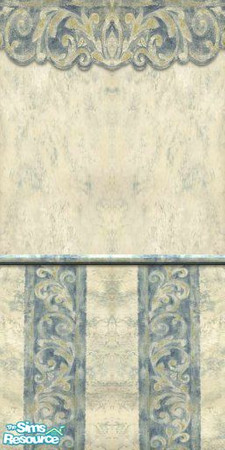 Sims 2 — sh_elegantmarblbluewll01 by countrysue — Designer wallcovering