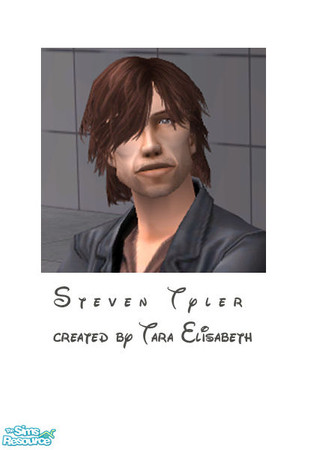 Sims 2 — Steven Tyler by Tara Elisabeth — Steven Tyler is an icon in the entertainment world, having established himself