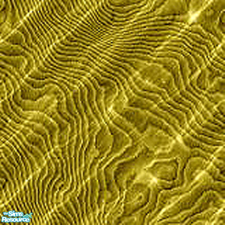 Sims 2 — Yellow ripple by pixielusion — Ripple carpet gives your sims floors that "just flooded" look. In an