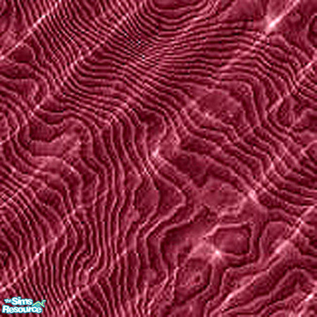 Sims 2 — Red ripple by pixielusion — Ripple carpet gives your sims floors that "just flooded" look. In an