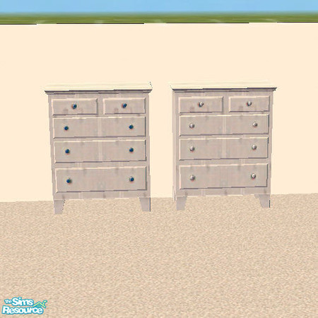 Sims 2 — 123train_dresser2 by slinki — 123 train dresser 2 Recolor of "Werkbunns Stonewood Dresser" Created by