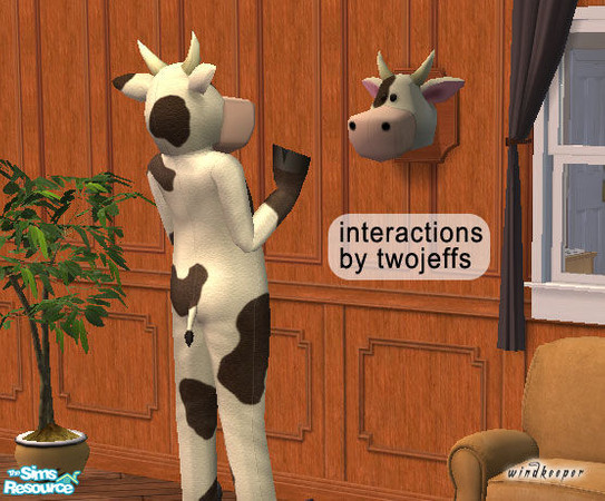 Sims 2 — Interactive evil mascot trophy by Windkeeper — *Jun 17/06 updated to remove shine* HUGE THANKS to Twojeffs from