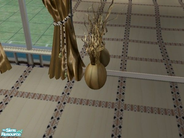 Sims 2 — Mediteranean sculpted vase by ead425 — 1 wall 1 floor, 8 items: a touch of the sea