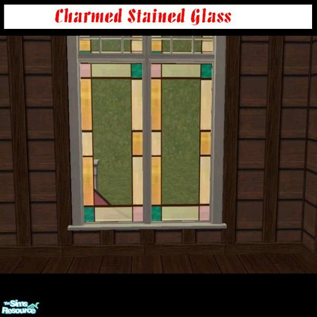 Sims 2 — Charmed Stained Glass by Potiki — Charmed Stained Glass window