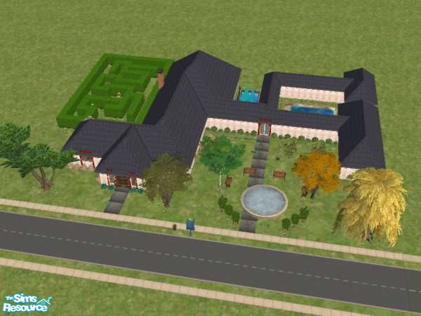 Sims 2 — Canvas Museum by Mystique_Nazz — A place to go when you have nothing to do in a rainy weekend (not true). All