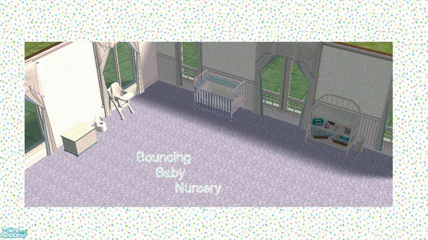 Sims 2 — Bouncing Baby Nursery Set by auracyan — Are you expecting a bundle of joy, but have no clue whether it will be a