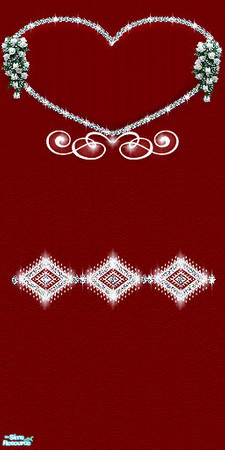 Sims 2 — Christmas Set - Chrsitmasredpic by erso11 — All walls and floors are seamless for your convenience. Set can be