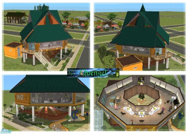 Sims 2 — Quengel 31 by Quengel — Size 2x2. Need a new style?? Your hubby can do rollerskates, while he is waiting for