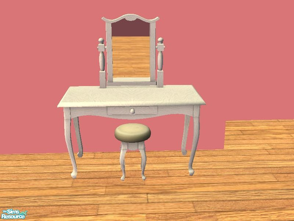Sims 2 — Country White Vanity by tamlfra — Classic white, matches nearly everything. Perfect for the country set from