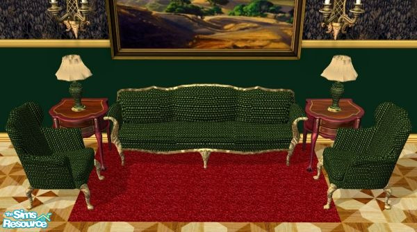 Sims 2 — Green & Gold Leaf by covermejoey — I hope you guys like it. Please rate. Thank you. *Njoey "S"