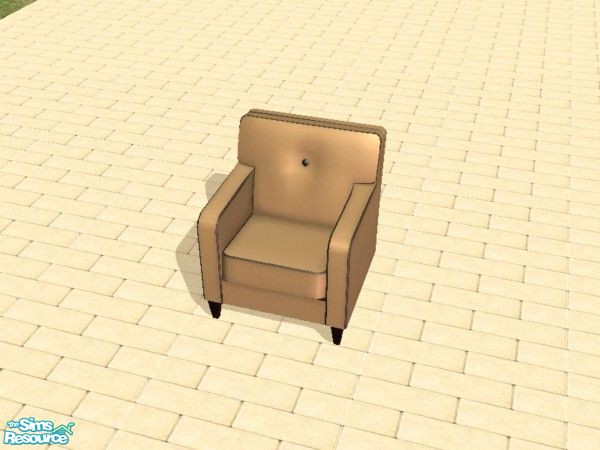 Sims 2 — 21 Blue Suede Chairs - Luxurious Sandsto by dddrake — Hey, that's the name of it, not the color. ;) Made to