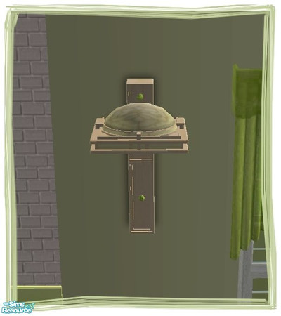 Sims 2 — Fusion Wall light by Malitia — Part of "Fusion Kitchen & Dining Room" Set.