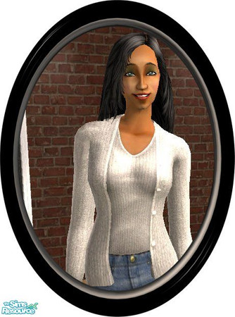 Sims 2 — White on White by TSR Archive — Sometimes you want to wear that skirt or pants that just needs something simple