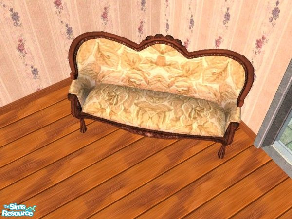 Sims 2 — Larnach Luxuriare Loveseat by luvs10s — Loveseat used in Larnach Castle, my submission for the Famous Landmarks