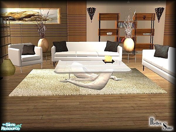 Sims 2 — DirectLine Set by Reflexionistin — This is one of my first meshes... It includes Sofa, Chair, Coffetable, and