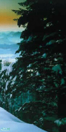 Sims 2 — Neuschwanstein Mural - Part 3 by brittie — Part 3 of 3.