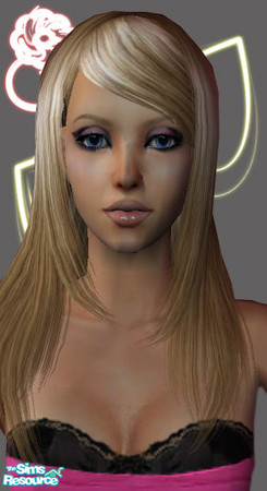 Sims 2 — Pink & Black Dramatic Eyeshadow. by prittyiinpink — Pink & Black Dramatic Eyeshadow.