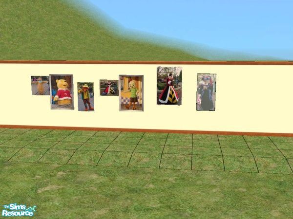 Sims 2 — Disney painting set 5 by paterdave2 — This is the 5th and last part of the Disney painting set. The part of the