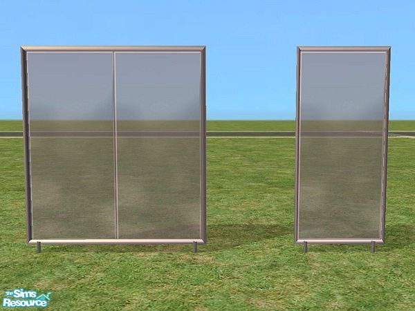 Sims 2 — Garden Privacy Screens by Bitzybus — *recolor* Screens to make the garden a little more private for your sims.