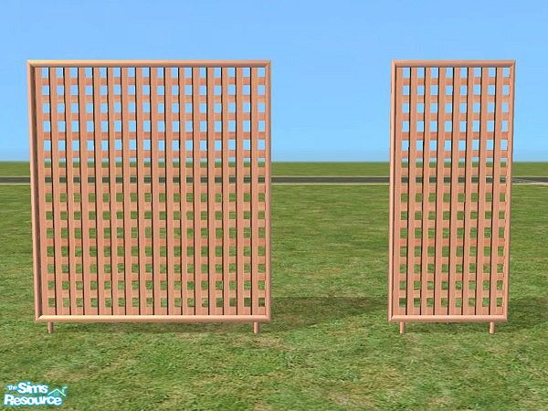 Sims 2 — Garden Privacy Screens - MESH Single til by Bitzybus — SINGLE TILE MESH. *updated 11/6* *You will need this mesh