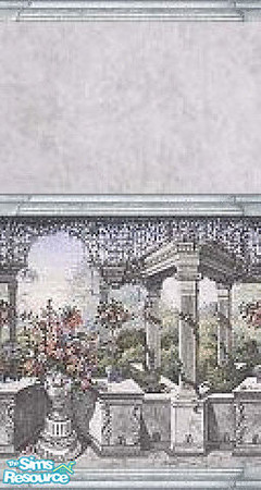 Sims 2 — K8SStoneGardenWLL15 by Kate139 — A set of 15 walls & 5 floors. I made this for my greenhouse rooms, enclosed
