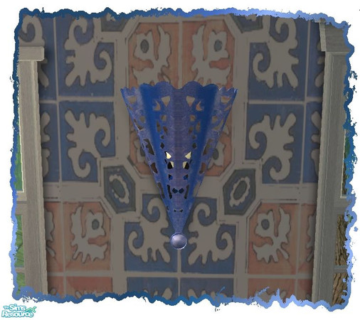 Sims 2 — Springfresh lights - blue by Malitia — Part of 'Springfresh bathroom' Set.