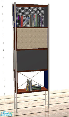 Sims 2 — Maria - bookcase by steffor — 
