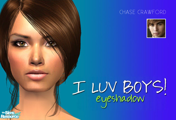 Sims 2 — I Luv Boys! Eyeshadow 2008 - Chase Crawford by 06bek — 