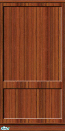 Sims 2 — Safari - basic wall by perelinka — Colonial panel (cocobolo wood).