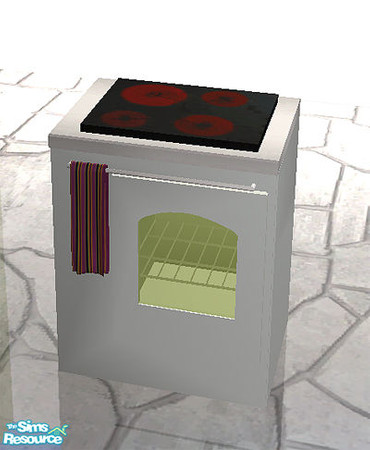 Sims 2 — Apple - stove by steffor — 
