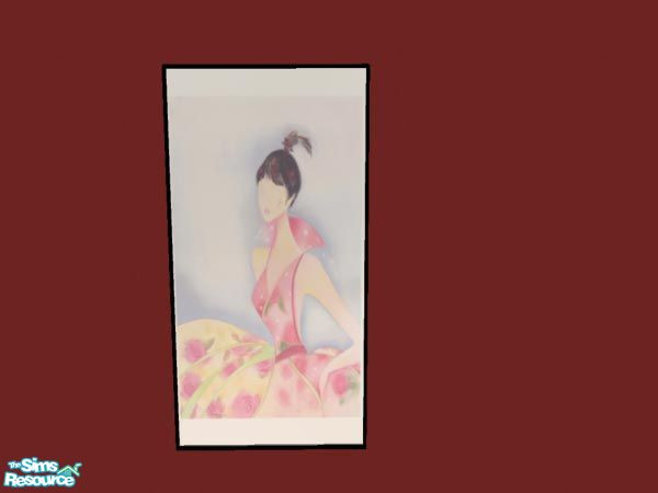 Sims 2 — Chic by Eboluh — Art Nouveau painting recolour - A very nice vintage painting. Hope you enjoy!