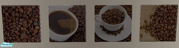 Sims 2 — coffee painting set by enfin007 —  