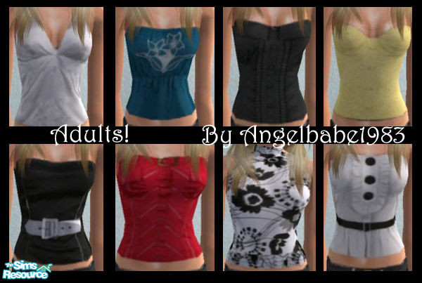 Sims 2 — Amber-Nicole Set by Angelbabe1983 — Here is a Set for your Female Adult Sims. It\'s the same as my set for