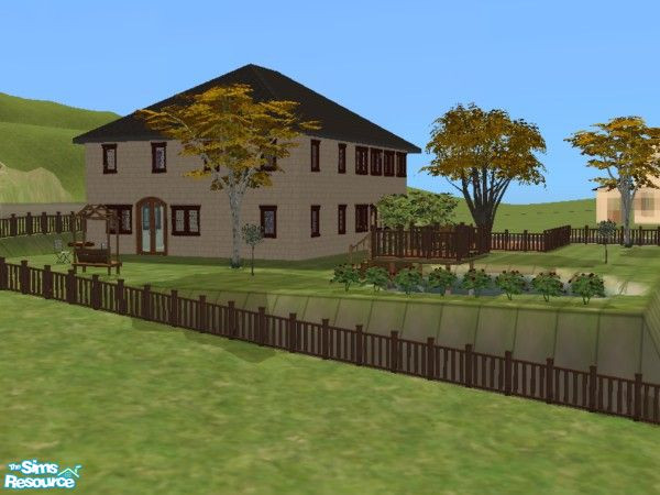 Sims 2 — Seasons homes by sk8rboy3000 — here are four homes, 1 for every season. the winter house is small and warm.The