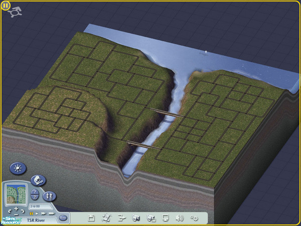 Sims 2 — TSR River by nickszalinski — I used it for TSR Challenges.