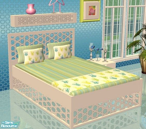 Sims 2 — Bedroom Orlando - Bed by marilu — 