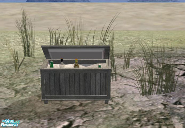 Sims 2 — PB Bali Outdoor Recolor distressed grey - Icebox by ShinoKCR — 