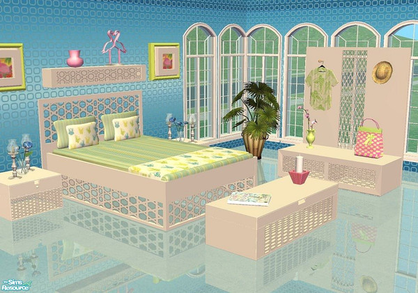 Sims 2 — Bedroom Orlando by marilu — Bedroom suitably to the series Orlando 1 Meshset + 2 Recolors 