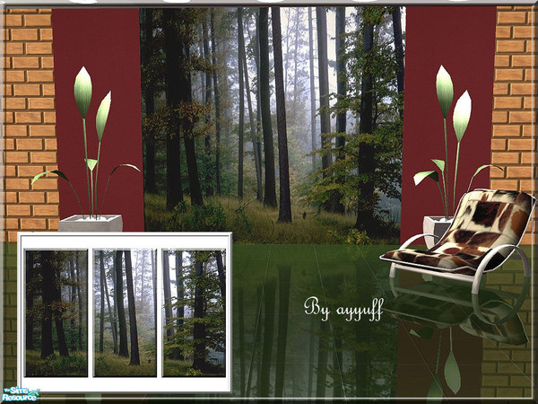 Sims 2 — Nature Wallpapers by ayyuff — Included:3 wallpapers...Cost:2