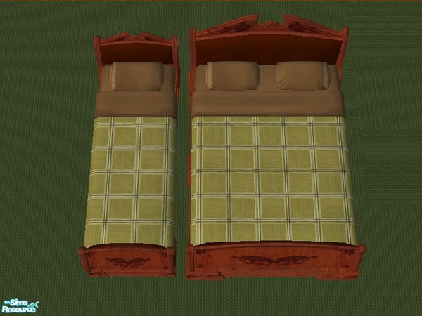 Sims 2 — Jungle Babies Bedding by tamlfra — Safari colors make this just a cute babies room! And with 3 wallpapers to