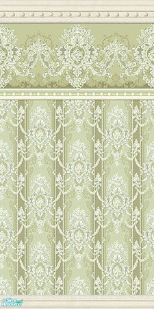 Sims 2 — Victorian Set - Green by Halfcreek — created by Halfcreek