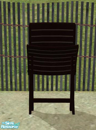 Sims 2 — PB Bali Outdoor Darkwood - Chair on Wall by ShinoKCR — 