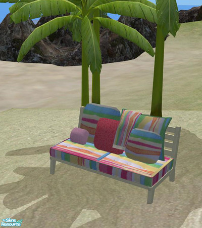 Sims 2 — PB Bali Outdoor cream - Pillows Recolor 5 - Pinks by ShinoKCR — 