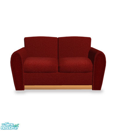 Sims 2 — The Rossi Collection - Loveseat - Mesh by Shakeshaft — Part of a 5 piece seating set in a modern contemporary