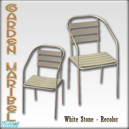 Sims 2 — S2S Garden Maribel Recolors 2 - Dining Chair by sims2sisters — 
