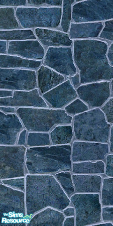 Sims 2 — Blue Slate (Inverted) by oldmember_silver_sim — Inverted version of Blue Slate to break the pattern