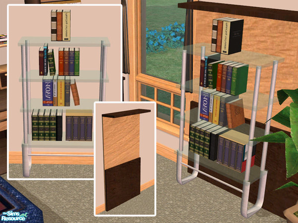 Sims 2 — Bookcase Recolor EGE Young Room by cemre — Bookcase matching recolor for this set.. Teen bedroom set with