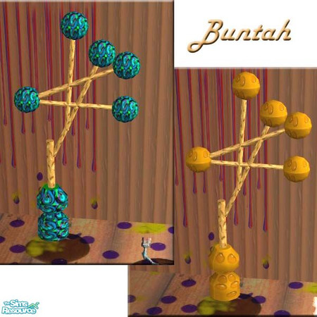 Sims 2 — Gold bars for the sculpture by buntah — This is the gold bar part of the genetically incorrect sculpture. The